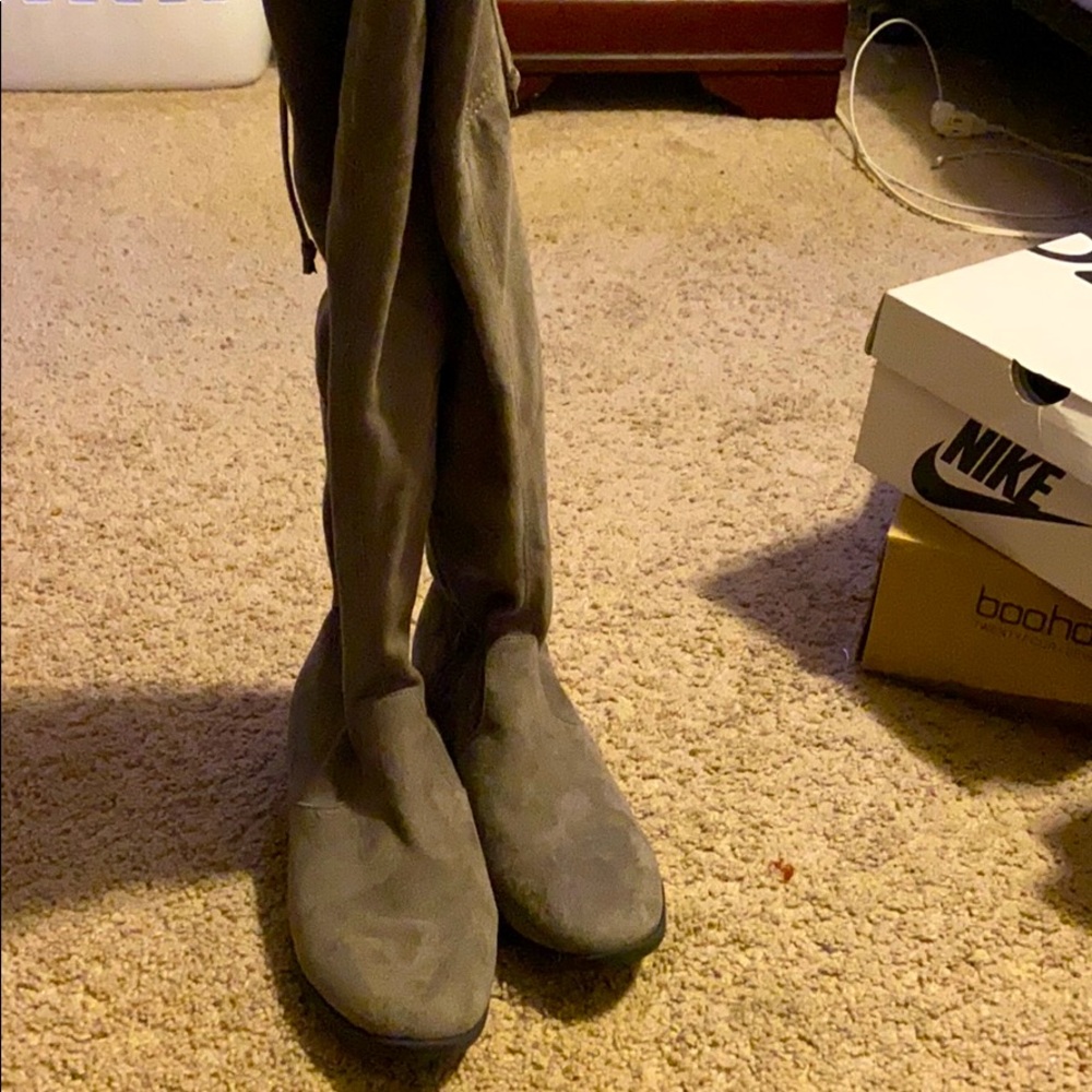 Knee-high boots